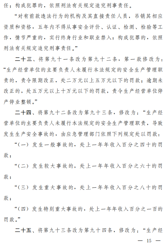 重磅！新《安全生產(chǎn)法》2021年9月1號(hào)正式施行！ 